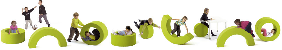 multicircles - børnemøbler der styrker børns motorik, fantasi og leg
